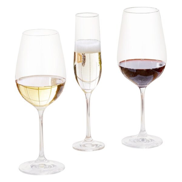 Wine on sale champagne glasses